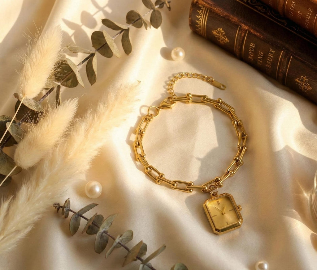 JASUNIQ WATCH CHAIN BRACELET WATCH Analog Watch - For Women